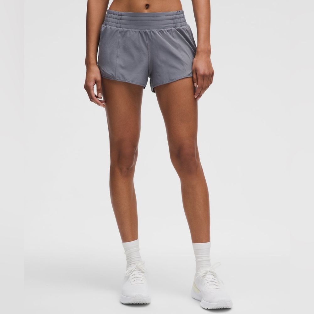 Gray lululemon shorts